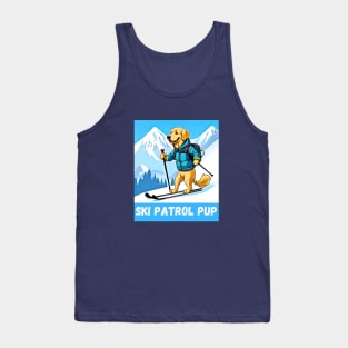 Ski Patrol Pup Tank Top